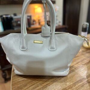 Joy & Iman Elegant White Tote